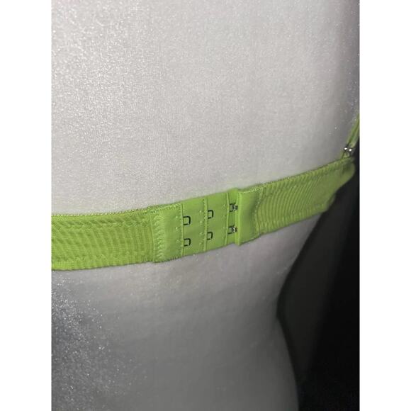 Urban Outfitters Out from Under Bright Green Corduroy Bra 32 34A M New - Picture 5 of 7